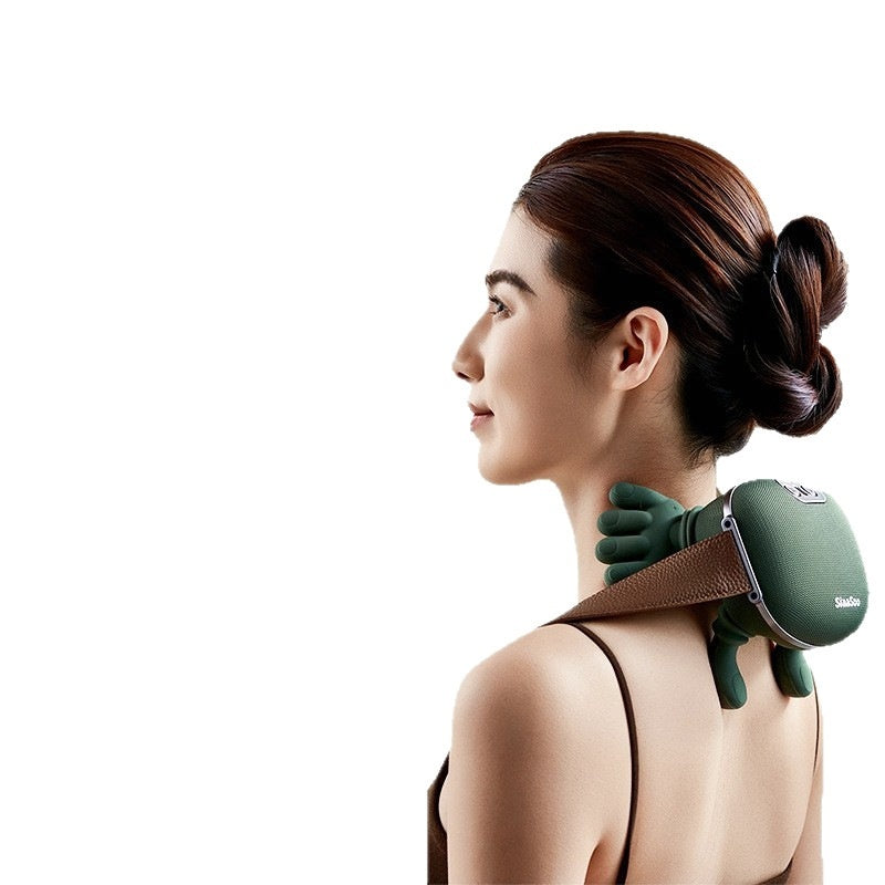 “Wireless Neck & Shoulder Massager – Deep Kneading Back & Shoulder Pain Relief”