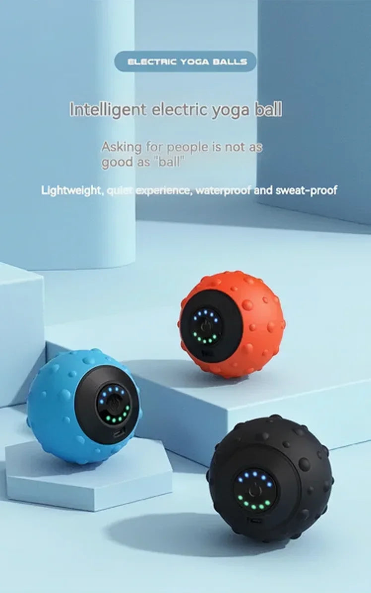 Electric Vibration Massage Ball – Deep Tissue Muscle Relaxation & Recovery Device
