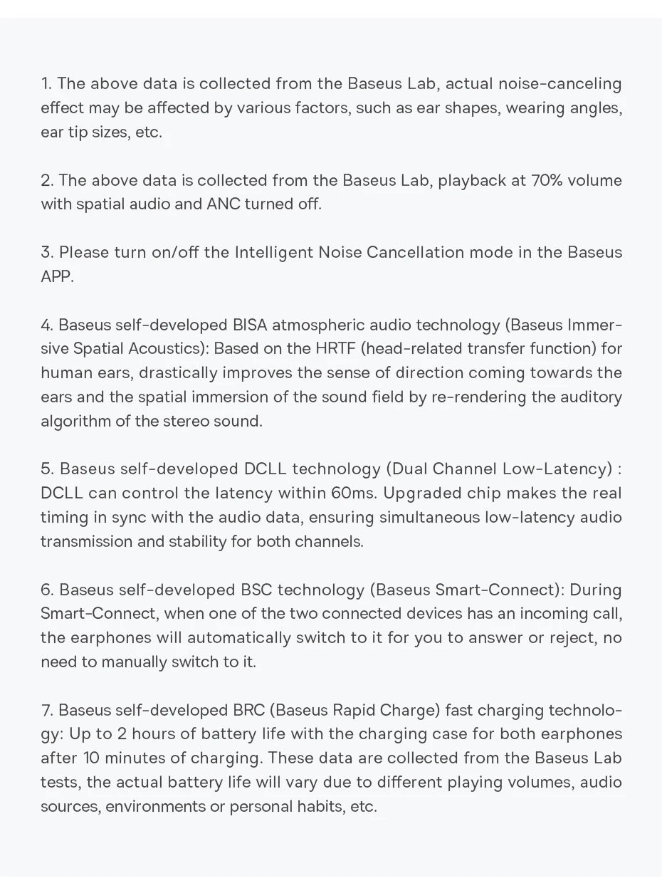 Baseus Bowie M2s ANC Sweatproof Earbuds – Bluetooth 5.3 Hybrid -48dB Noise Cancellation | 3D Spatial Audio | Wireless Headphones