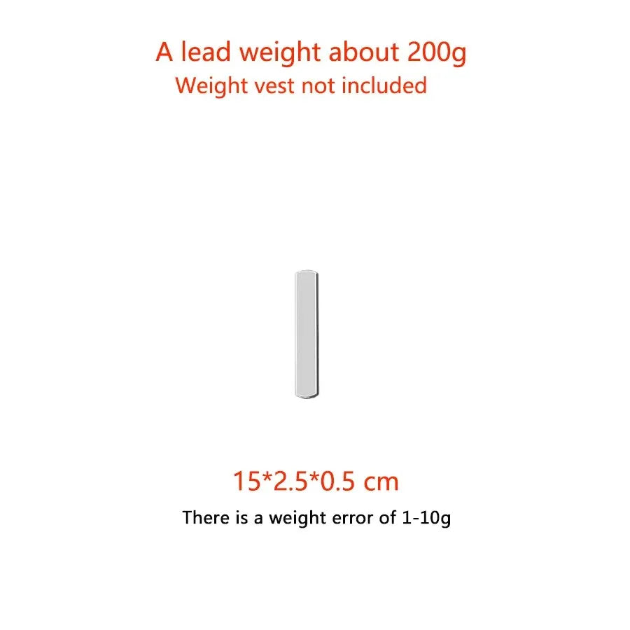 20kg Adjustable Weight Training Suit Empty Bag Fitness Running Vest, Hand And Foot Strength Training Physical Training Clothing