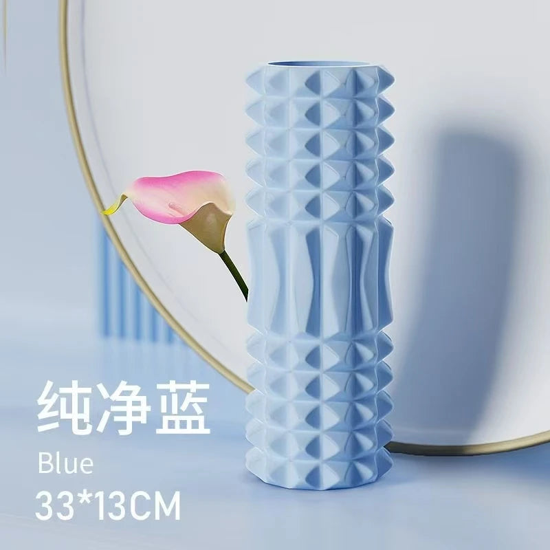 45cm Yoga Foam Roller – Muscle Massage & Pilates Fitness Block