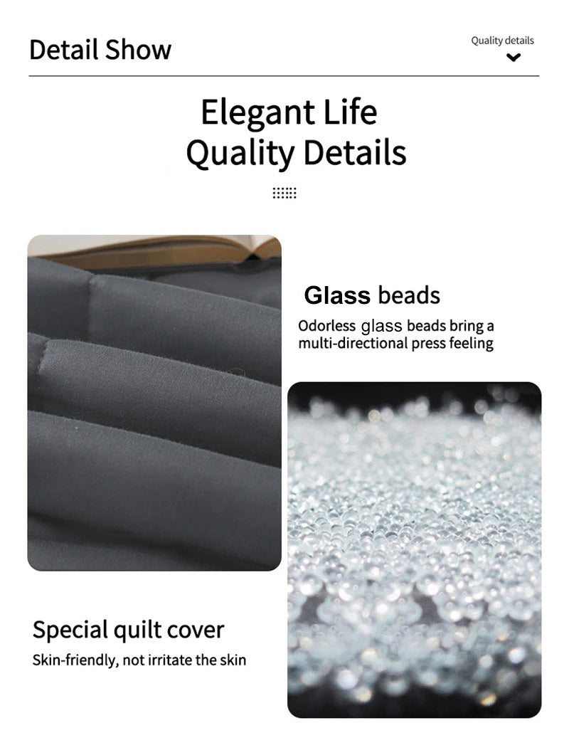 Weighted Blanket for Adults – Decompression Sleep Aid & Anxiety Relief