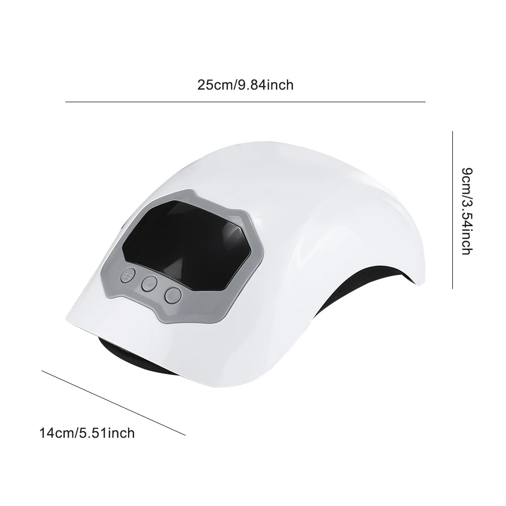 Smart Hot Compress Knee Relaxing Massager – Infrared Laser Heat & Vibration Therapy