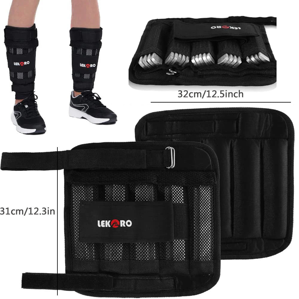 20kg Adjustable Weight Training Suit Empty Bag Fitness Running Vest, Hand And Foot Strength Training Physical Training Clothing