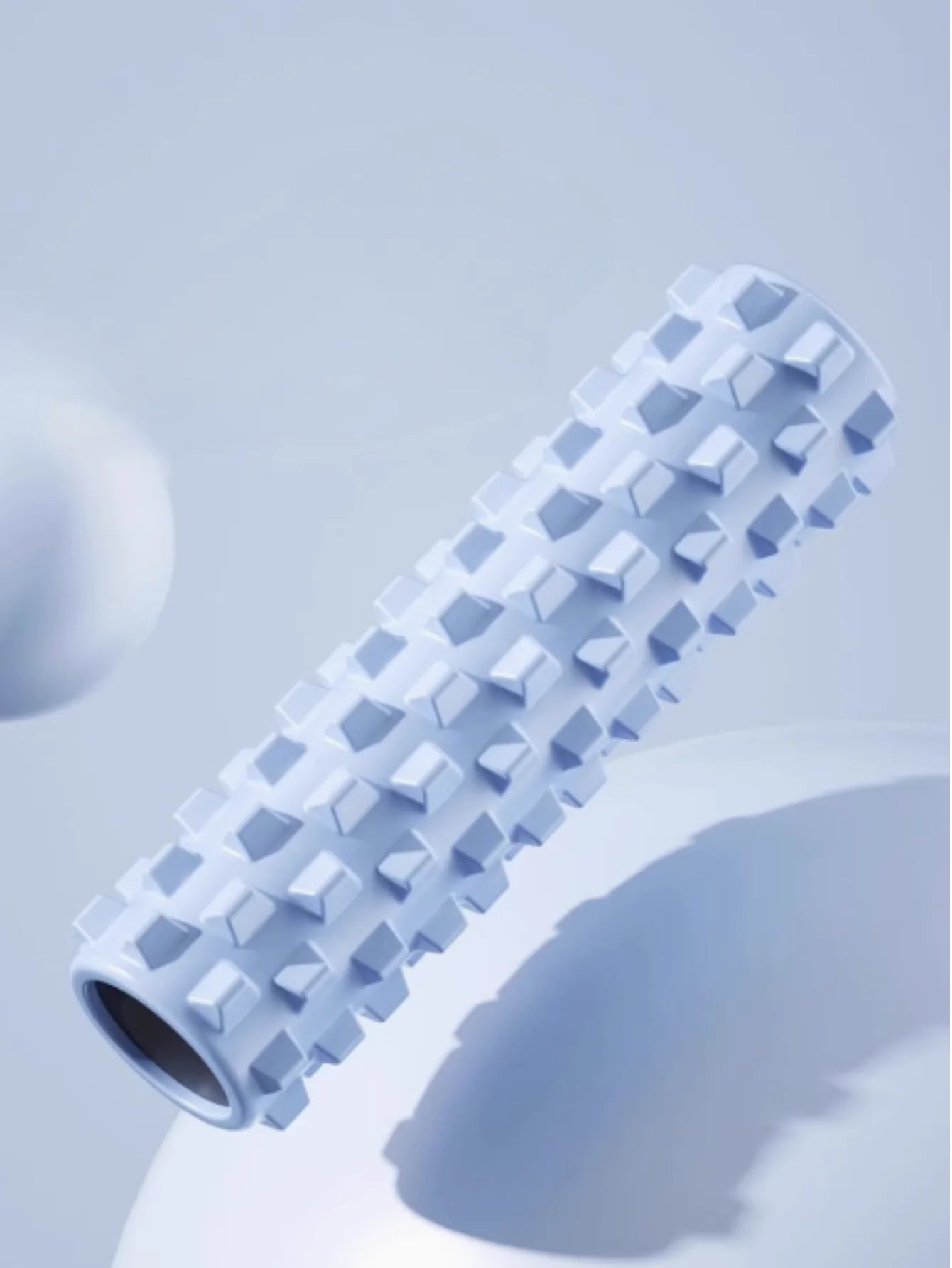 45cm Yoga Foam Roller – Muscle Massage & Pilates Fitness Block