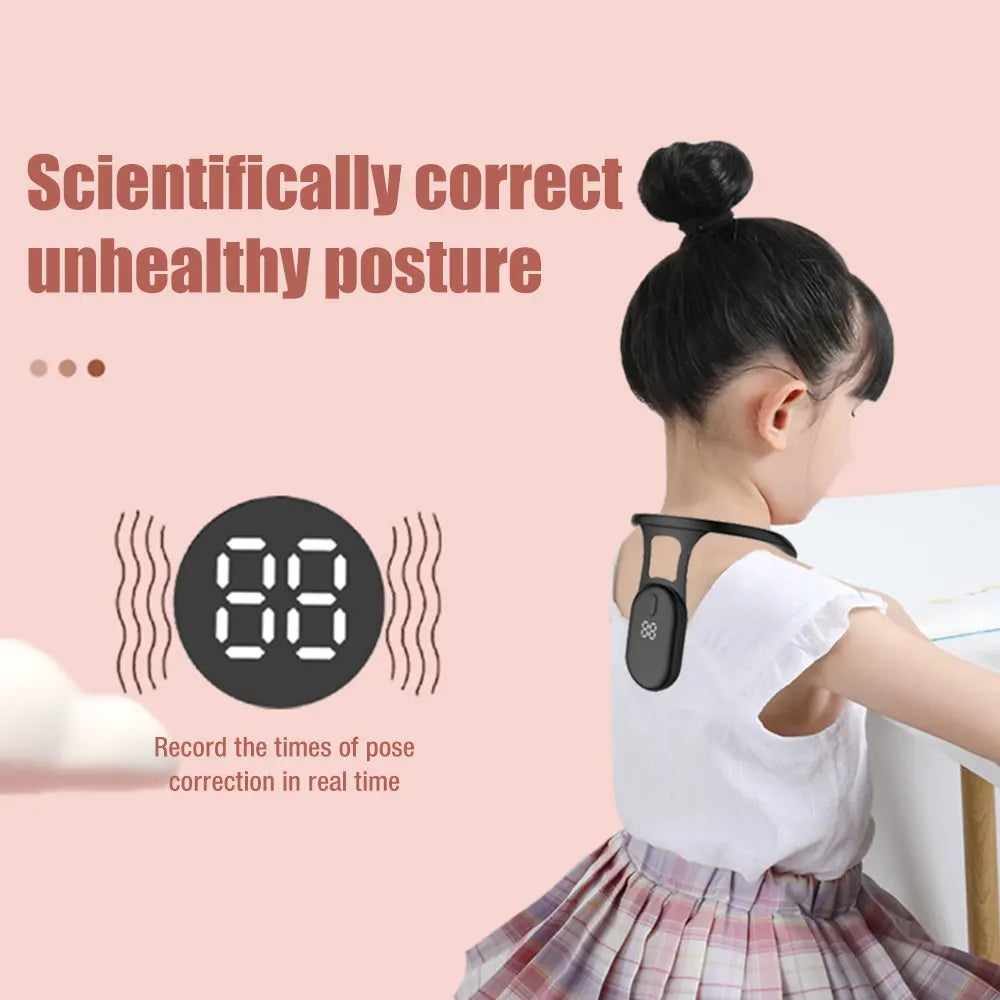 Smart Posture Correction Device – Intelligent Posture Trainer for Adults & Kids