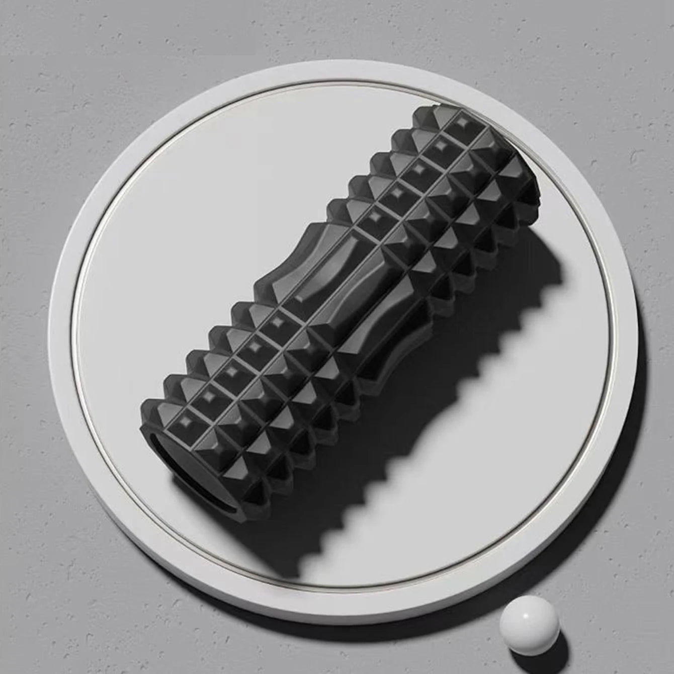 45cm Yoga Foam Roller – Muscle Massage & Pilates Fitness Block
