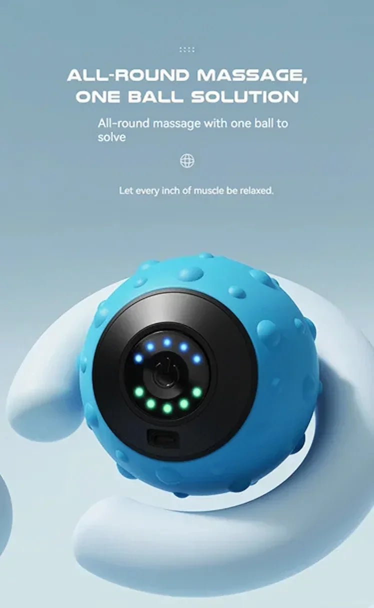 Electric Vibration Massage Ball – Deep Tissue Muscle Relaxation & Recovery Device