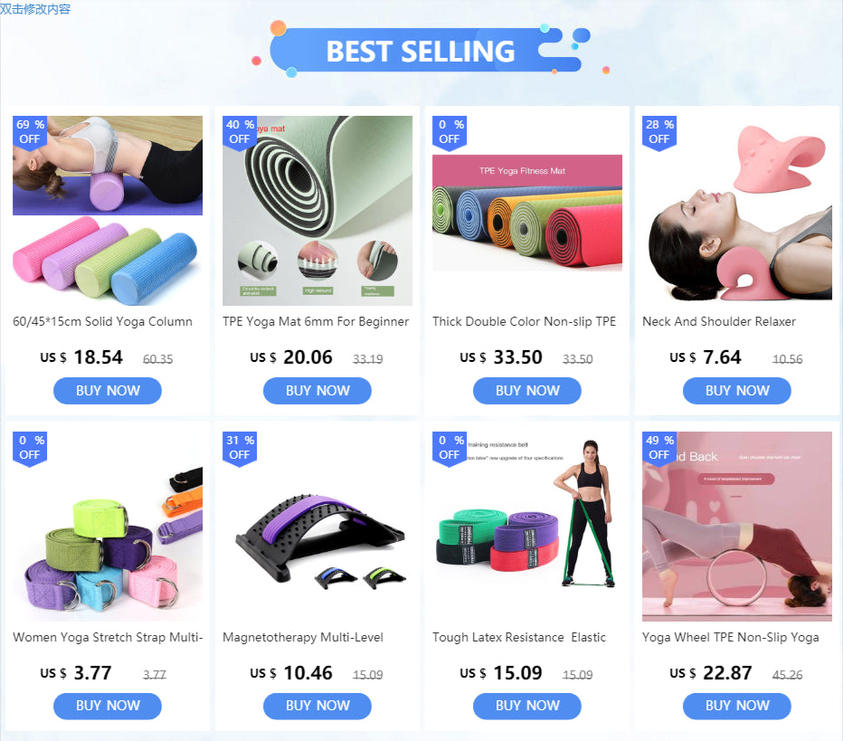 45cm Yoga Foam Roller – Muscle Massage & Pilates Fitness Block