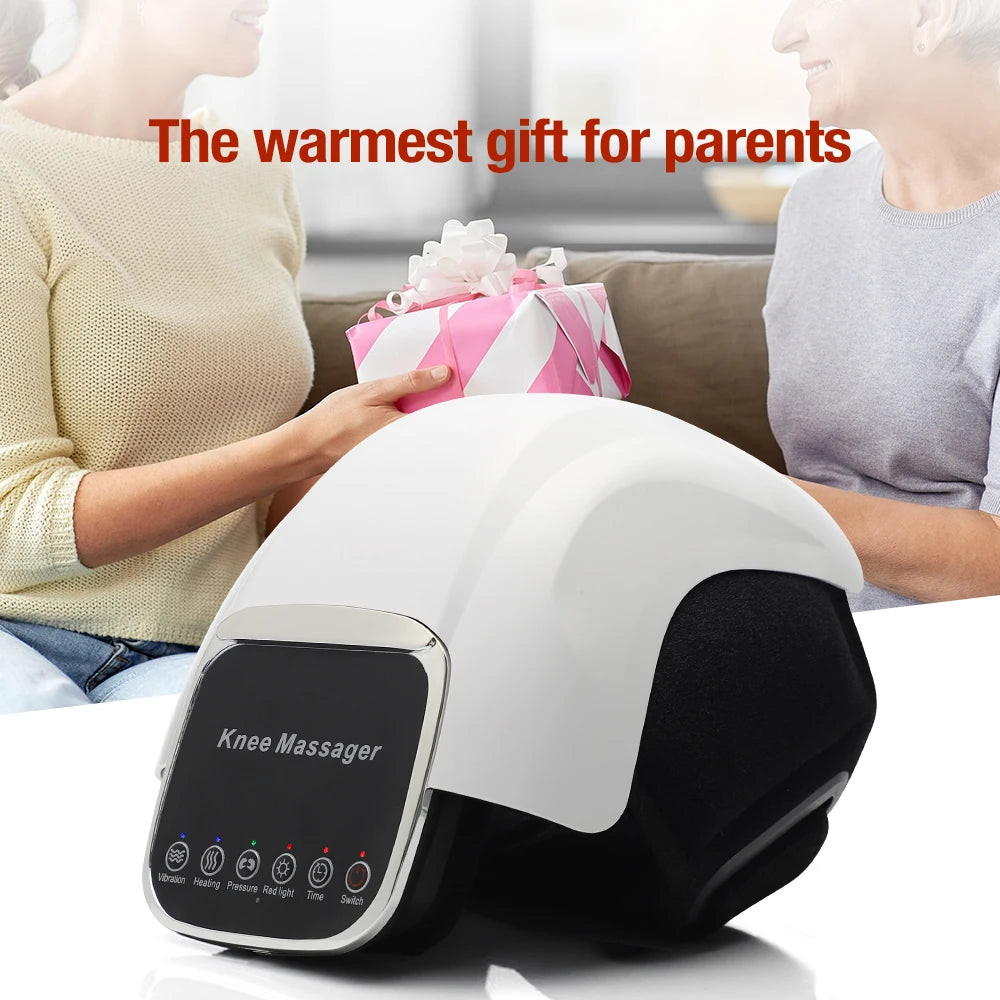 Smart Hot Compress Knee Relaxing Massager – Infrared Laser Heat & Vibration Therapy