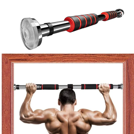 Telescopic Doorway Pull Up Bar – Adjustable Non-Slip Home Gym Fitness Equipment for Strength Training