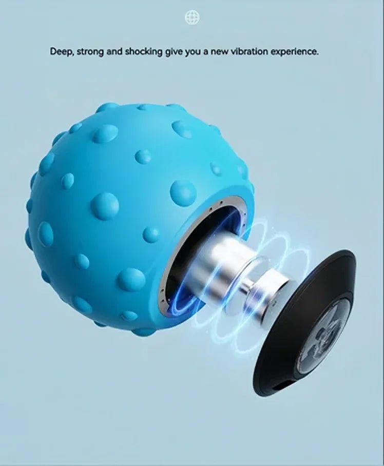 Electric Vibration Massage Ball – Deep Tissue Muscle Relaxation & Recovery Device