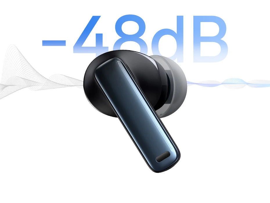 Baseus Bowie M2s ANC Sweatproof Earbuds – Bluetooth 5.3 Hybrid -48dB Noise Cancellation | 3D Spatial Audio | Wireless Headphones