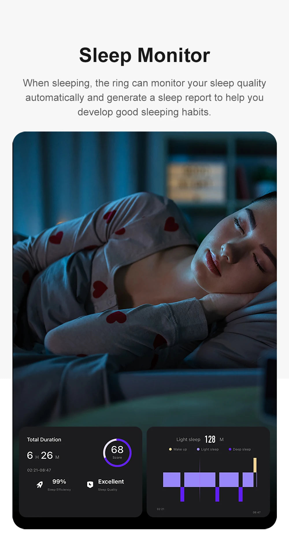 COLMI R09 Smart Ring – Body Temperature, Health & Sleep Monitor