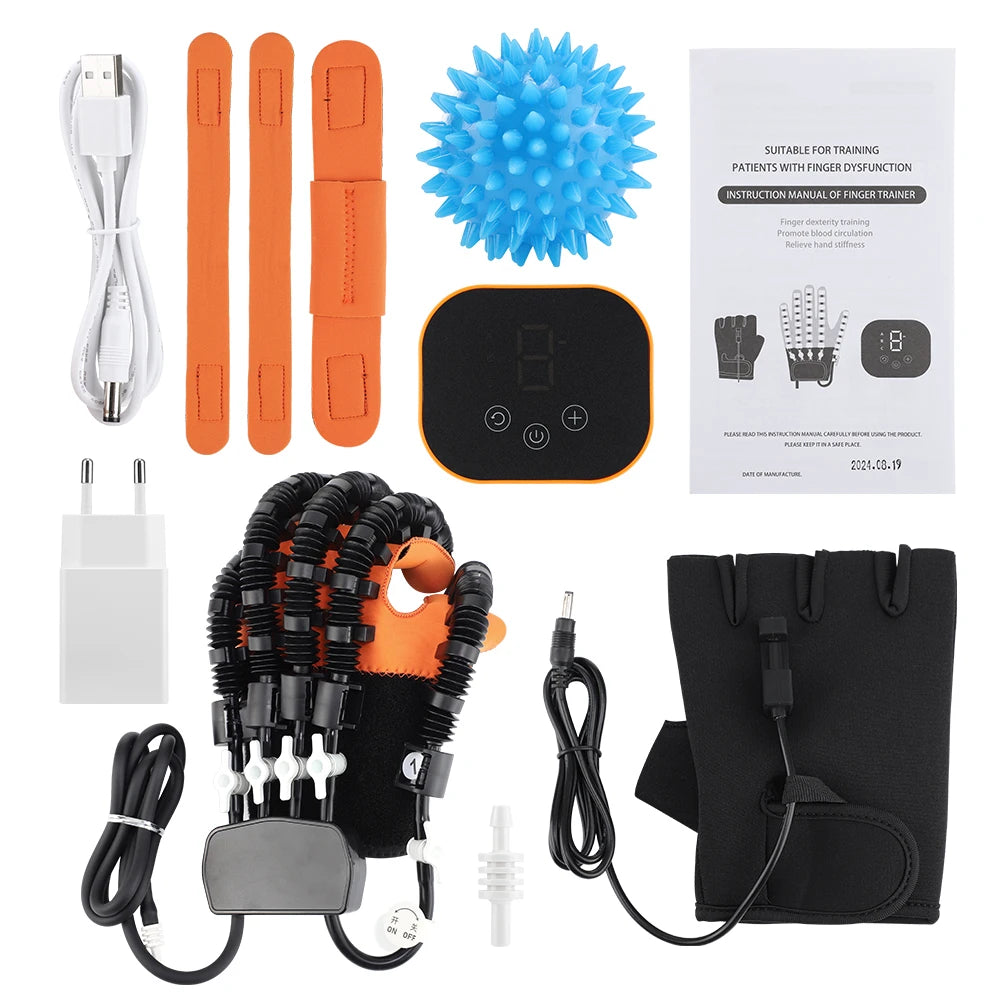 Hemiplegia Rehabilitation Robot Glove – Stroke Recovery & Finger Training Device for Hand Function Restoration