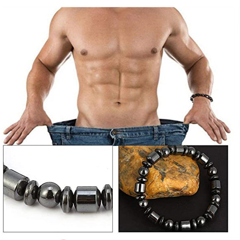 Magnetic Therapy Bracelet – Pentagram Stone Adjustable Jewelry