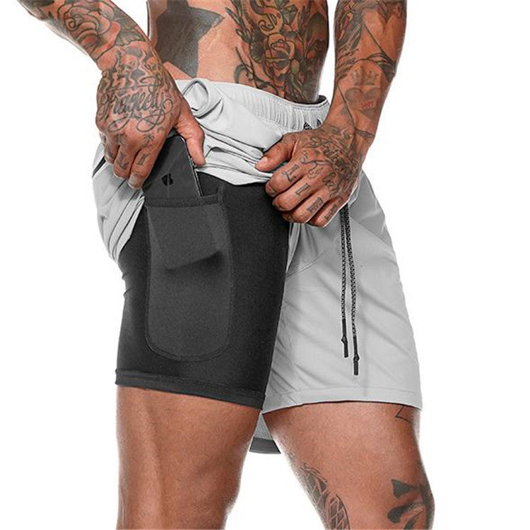 Men’s Pocket Compression Shorts – High-Performance Fit for Running, Training & Recovery - Champions Clubs