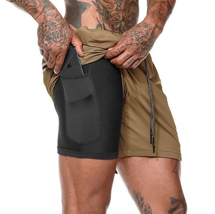 Men’s Pocket Compression Shorts – High-Performance Fit for Running, Training & Recovery - Champions Clubs