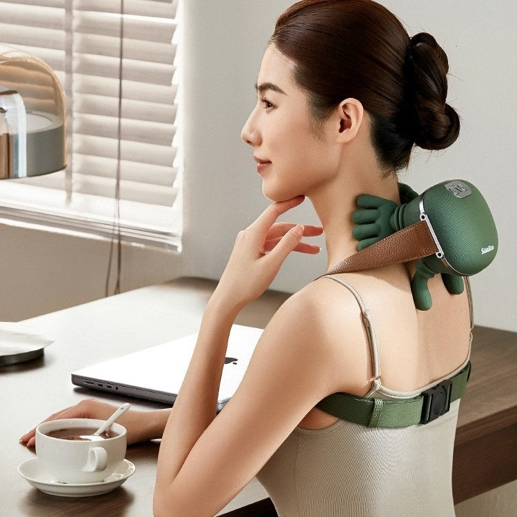 “Wireless Neck & Shoulder Massager – Deep Kneading Back & Shoulder Pain Relief”