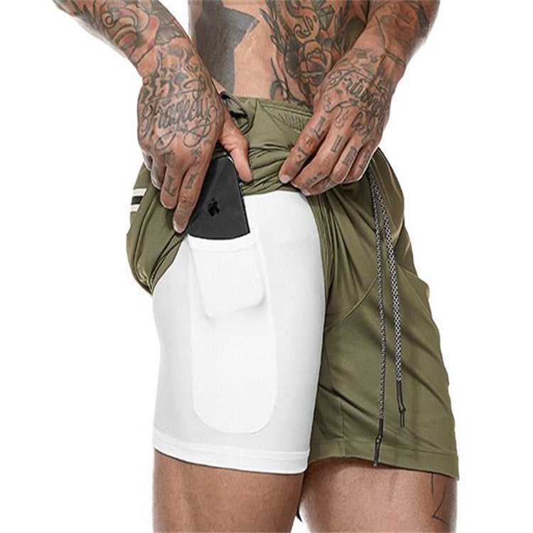 Men’s Pocket Compression Shorts – High-Performance Fit for Running, Training & Recovery - Champions Clubs