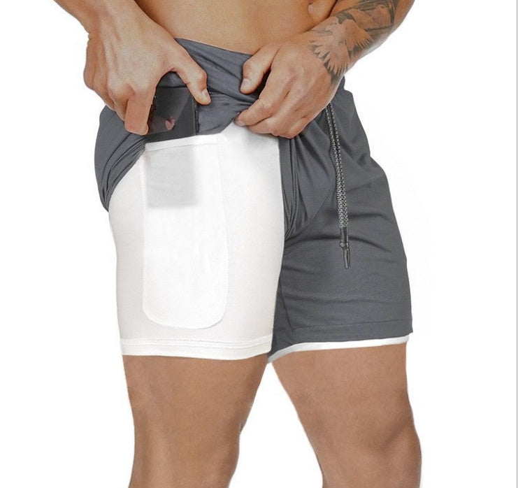 Men’s Pocket Compression Shorts – High-Performance Fit for Running, Training & Recovery - Champions Clubs