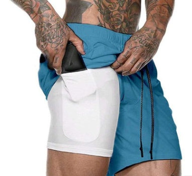 Men’s Pocket Compression Shorts – High-Performance Fit for Running, Training & Recovery - Champions Clubs