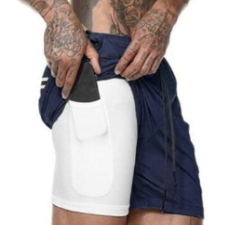 Men’s Pocket Compression Shorts – High-Performance Fit for Running, Training & Recovery - Champions Clubs