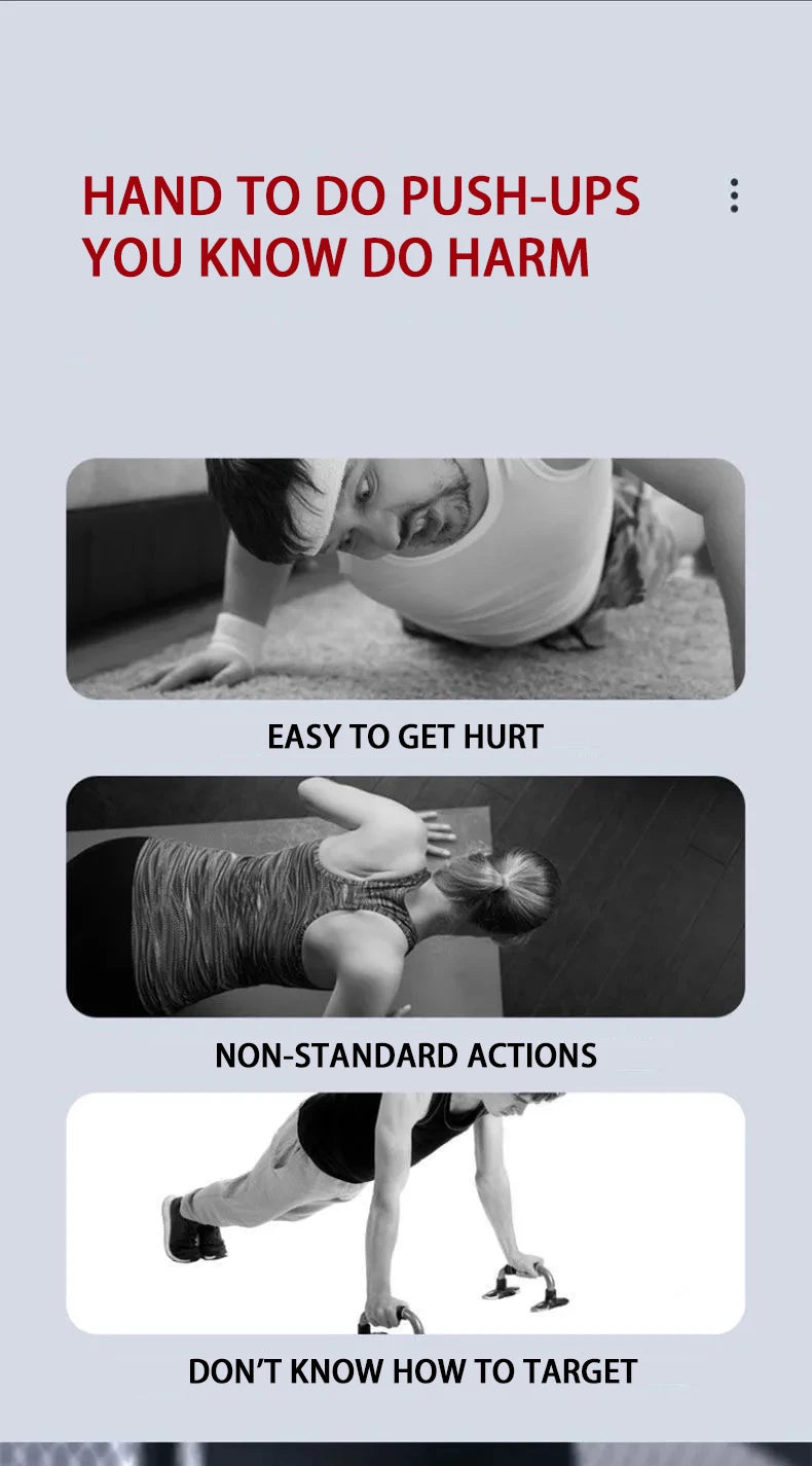 Push-up Board Set – Portable Foldable Fitness Equipment for Chest, Arms, Abdomen & Back Training