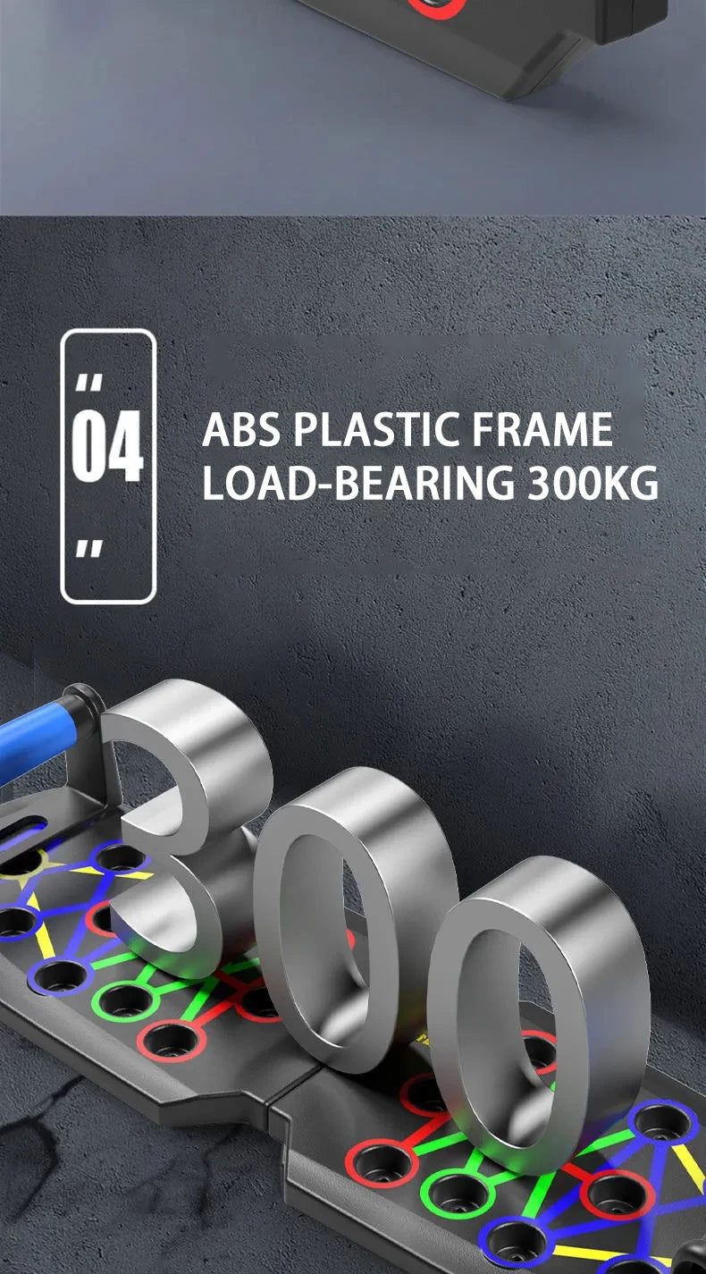 Push-up Board Set – Portable Foldable Fitness Equipment for Chest, Arms, Abdomen & Back Training