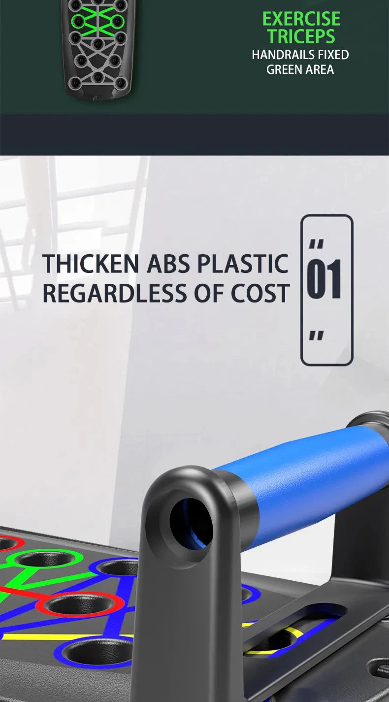 Push-up Board Set – Portable Foldable Fitness Equipment for Chest, Arms, Abdomen & Back Training