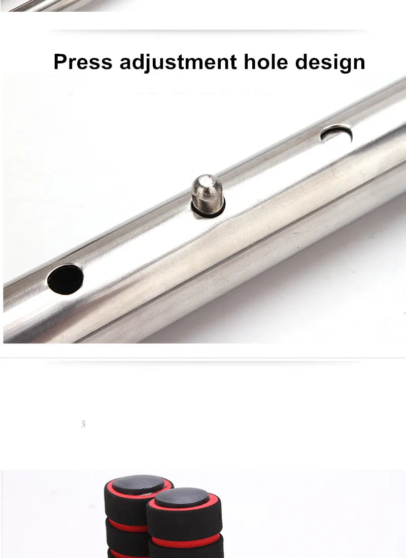 3-Bar Adjustable Leg Stretcher Machine – Stainless Steel Flexibility Trainer for Yoga, Dance & Martial Arts