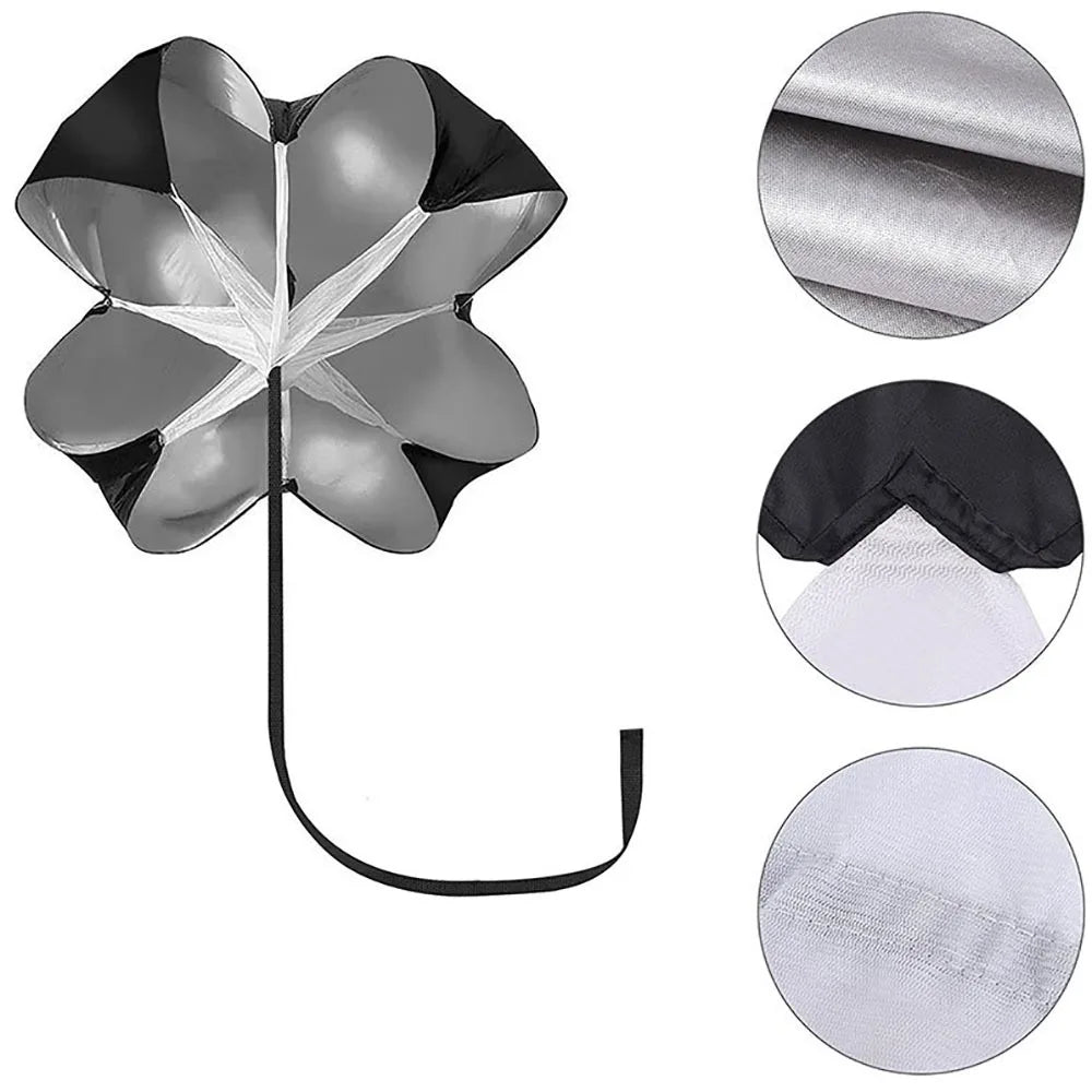 Adjustable Speed Parachute Agility Training Umbrella — Football, Soccer, Resistance Running Chute, Speed & Agility Trainer