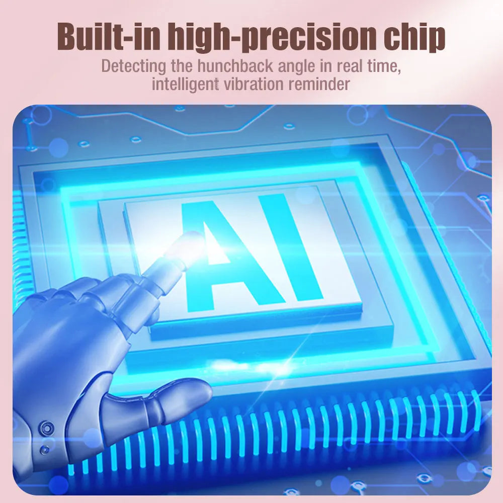 Smart Posture Correction Device – Intelligent Posture Trainer for Adults & Kids