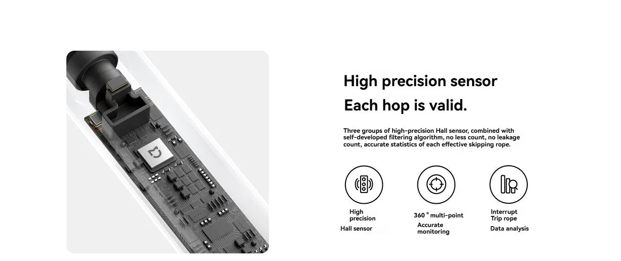 Xiaomi Mijia Smart Jump Rope 2 Bluetooth Fitness Weight Loss Exercise Counting Gravity Ball Skipping Fat Burning For Mihome APP