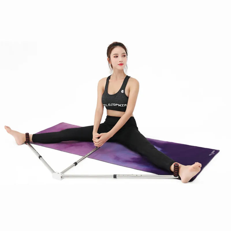 3-Bar Adjustable Leg Stretcher Machine – Stainless Steel Flexibility Trainer for Yoga, Dance & Martial Arts