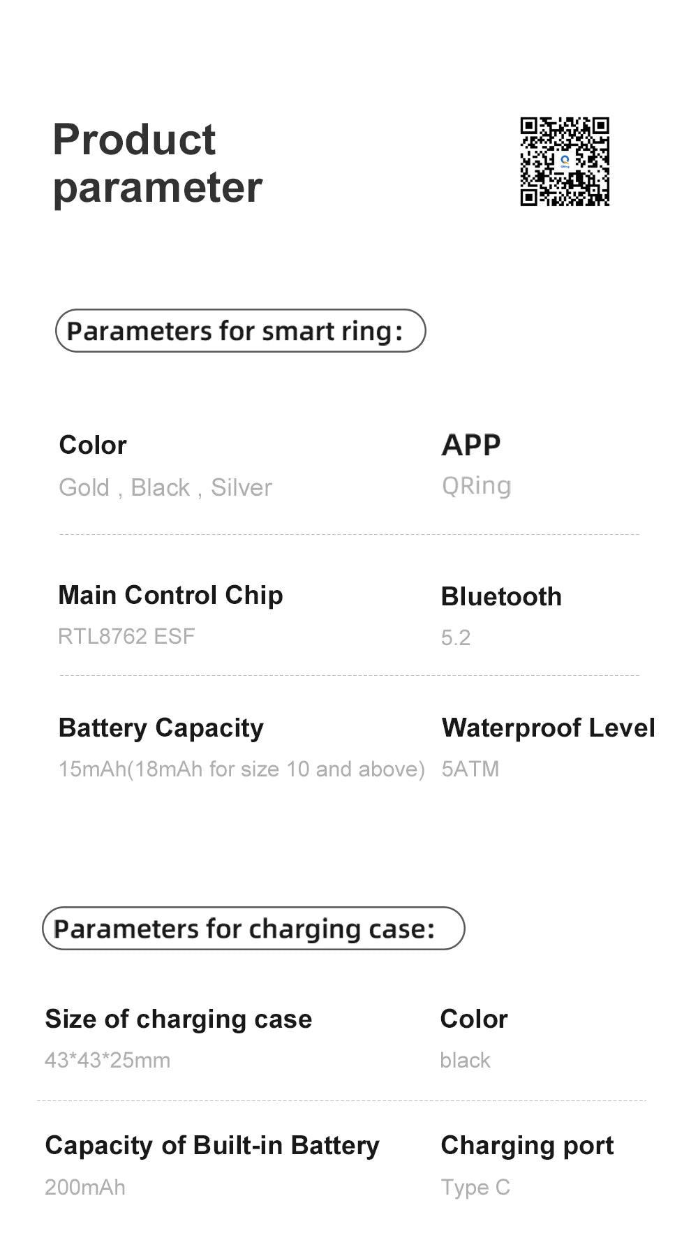 COLMI R09 Smart Ring – Body Temperature, Health & Sleep Monitor