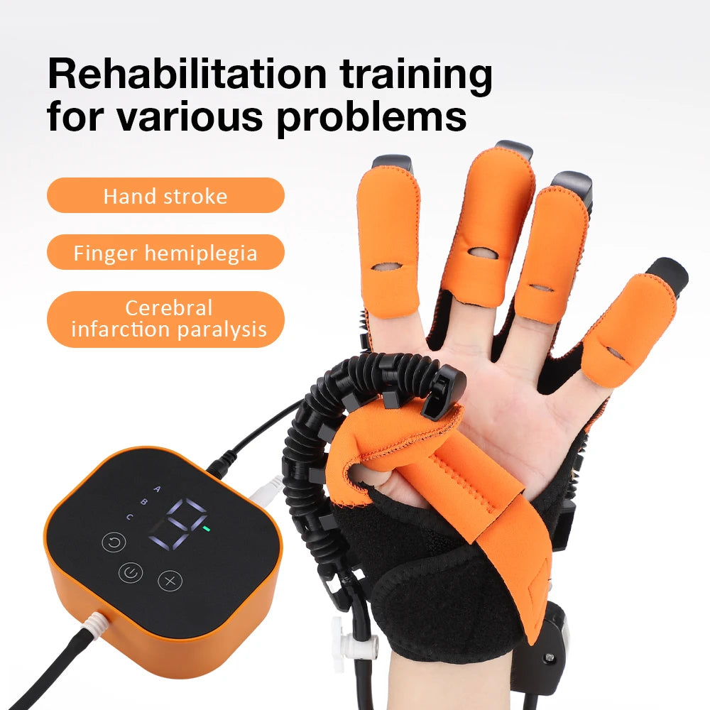 Hemiplegia Rehabilitation Robot Glove – Stroke Recovery & Finger Training Device for Hand Function Restoration