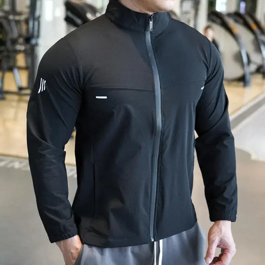 Ice Silk Sun Protection Jacket – Breathable Anti-UV Fitness Hoodie for Men & Women