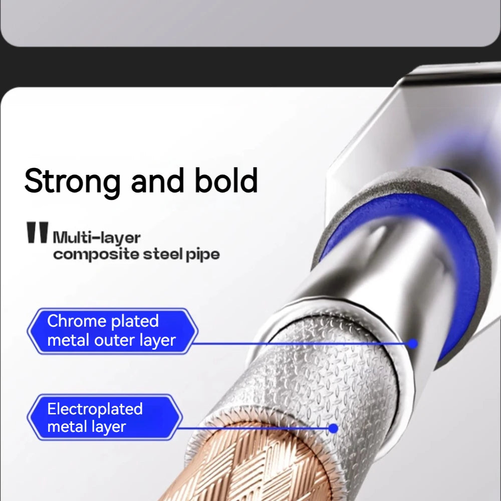 Telescopic Doorway Pull Up Bar – Adjustable Non-Slip Home Gym Fitness Equipment for Strength Training