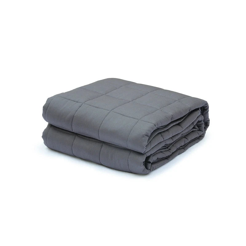 Weighted Blanket for Adults – Decompression Sleep Aid & Anxiety Relief