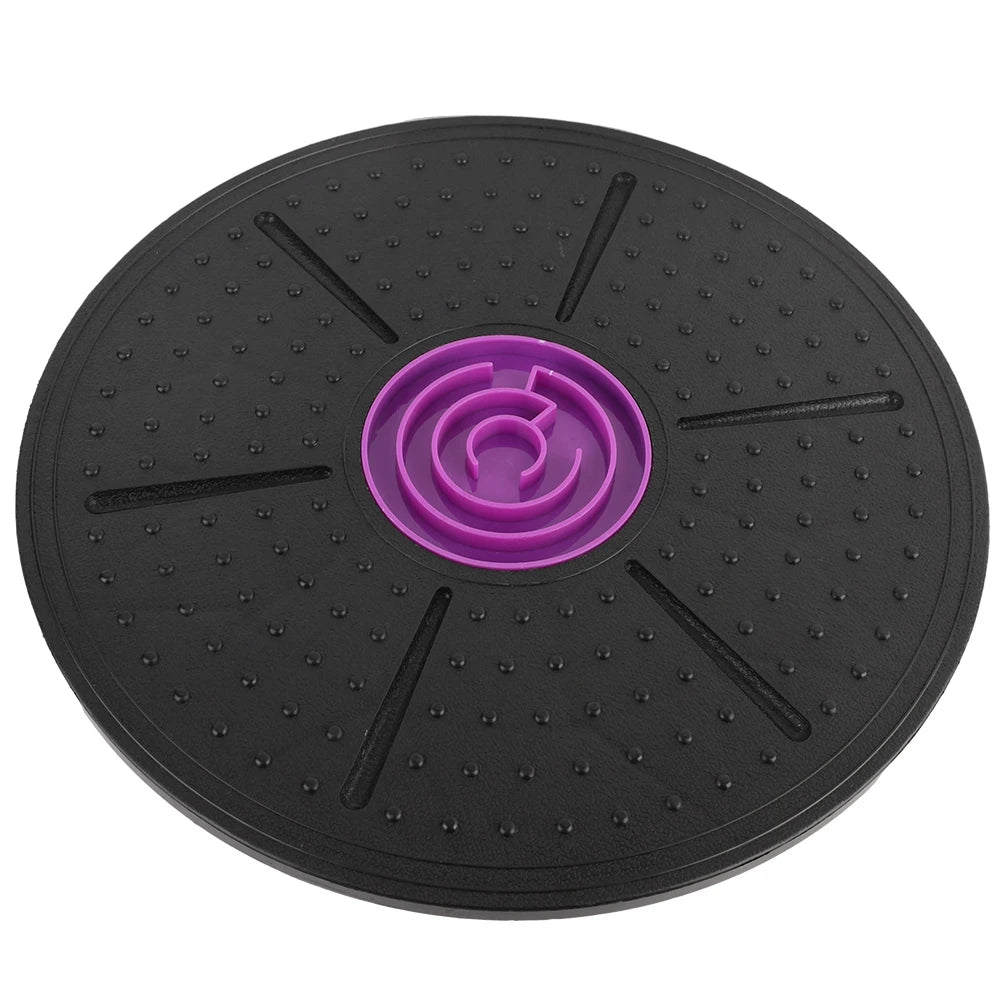 Balance Board Labyrinth Fitness Disc – Yoga, Core, and Stability Trainer (Purple)
