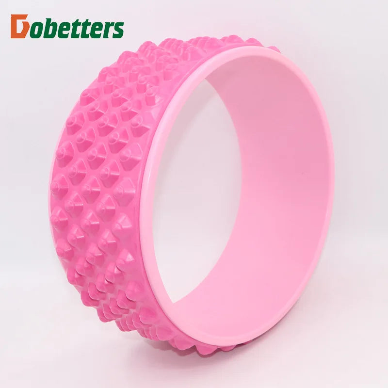 32x13cm Yoga Wheel – Muscle Relief & Leg Curves Fitness Trainer