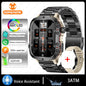 2025 Outdoor Military 3ATM Waterproof Smart Watch Men 420mAh Battery Heart Rate Sports Fitness Watches Bluetooth Call Smartwatch Champions Clubs