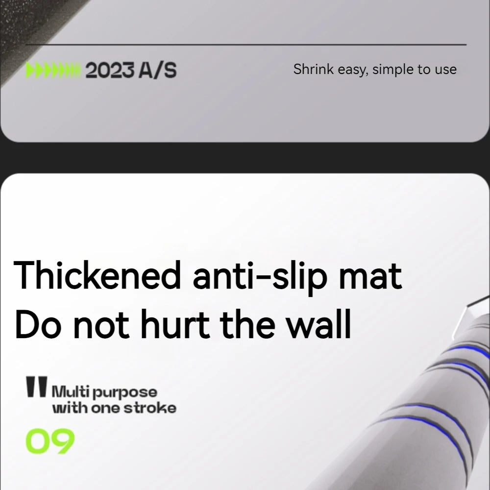 Telescopic Doorway Pull Up Bar – Adjustable Non-Slip Home Gym Fitness Equipment for Strength Training