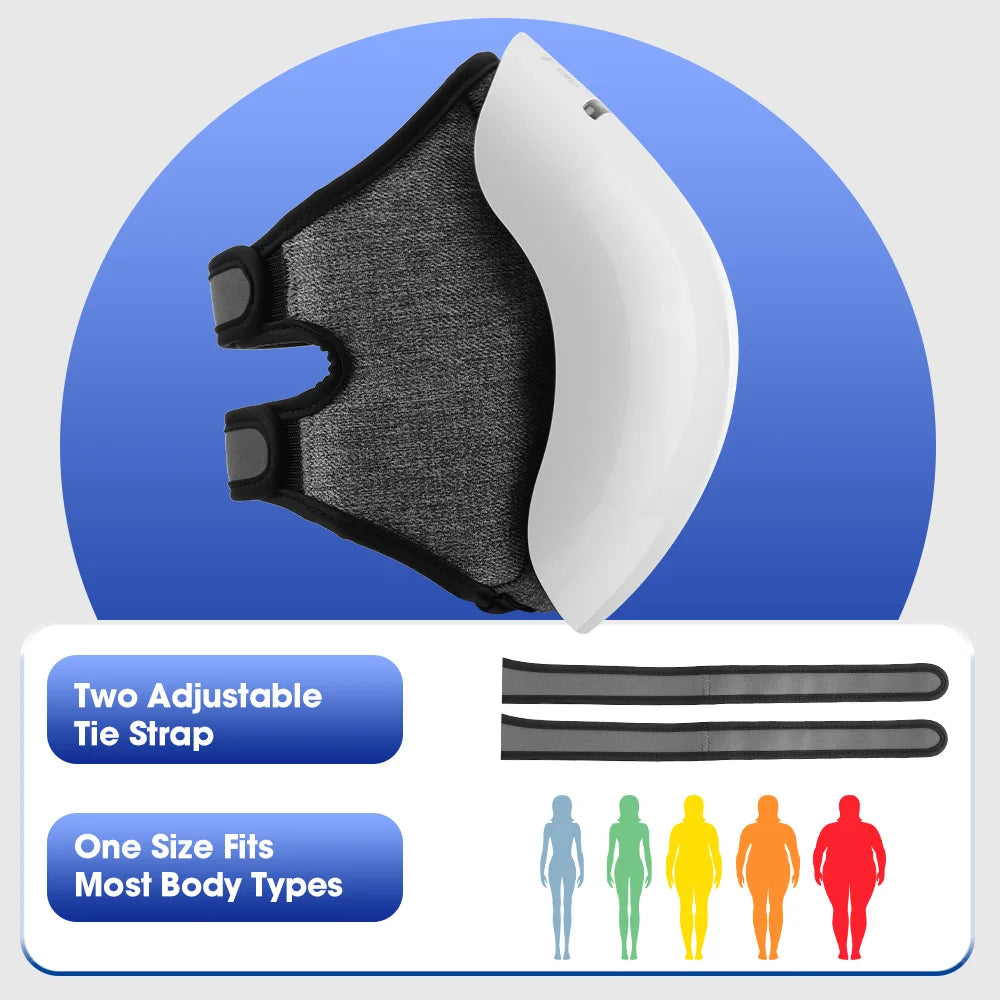 Smart Hot Compress Knee Relaxing Massager – Infrared Laser Heat & Vibration Therapy