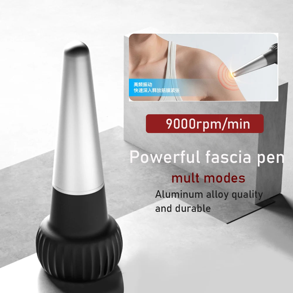 Acupuncture Fascia Pen – Deep Tissue Vibration Massager for Pain Relief