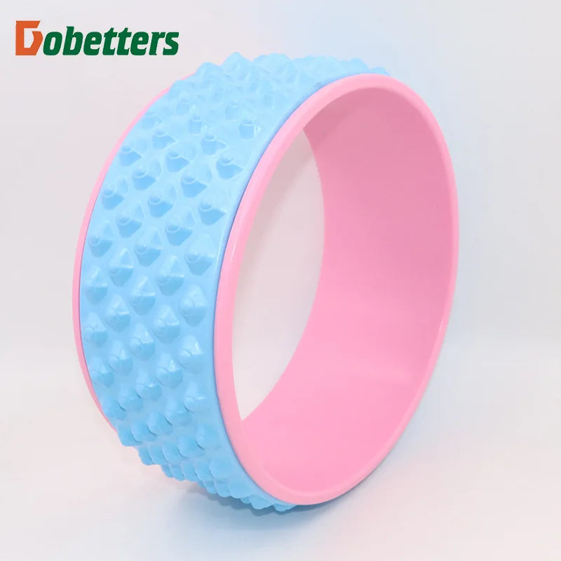 32x13cm Yoga Wheel – Muscle Relief & Leg Curves Fitness Trainer