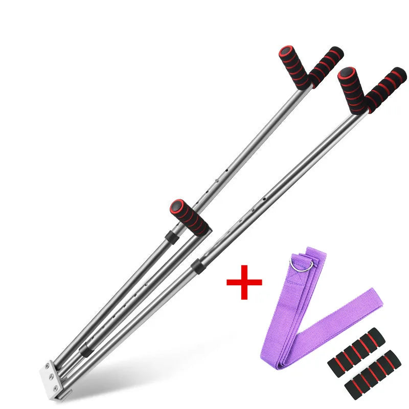 3-Bar Adjustable Leg Stretcher Machine – Stainless Steel Flexibility Trainer for Yoga, Dance & Martial Arts