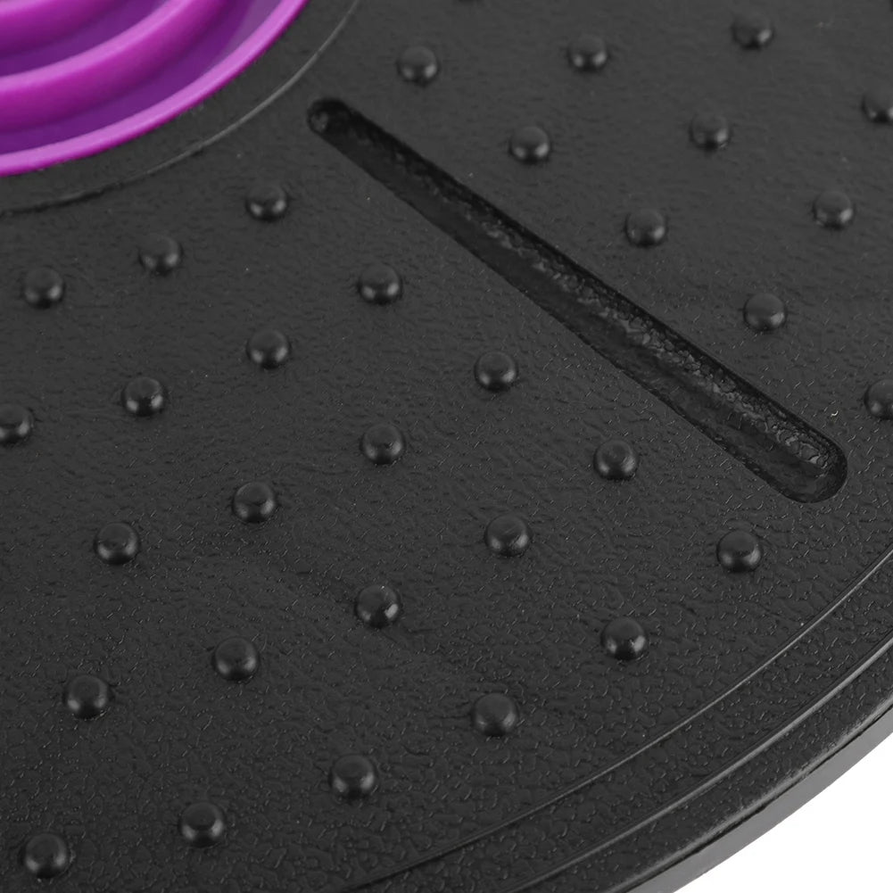 Balance Board Labyrinth Fitness Disc – Yoga, Core, and Stability Trainer (Purple)