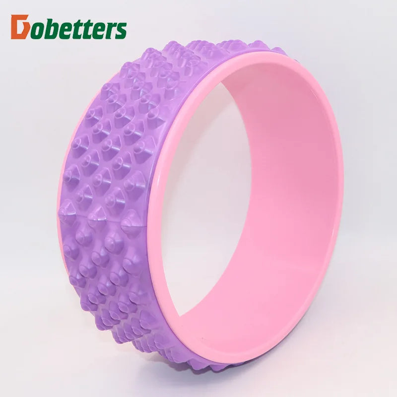 32x13cm Yoga Wheel – Muscle Relief & Leg Curves Fitness Trainer